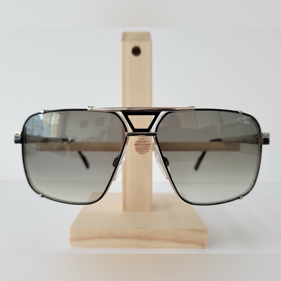 Cazal 9099 Sunglasses Men's Silver Black Gold Authentic New